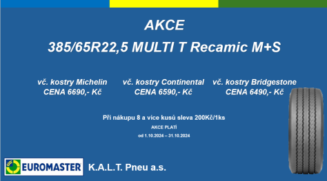 38565R22,5 MULTI T Recamic M+S