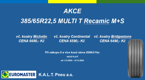 38565R22,5 MULTI T Recamic M+S